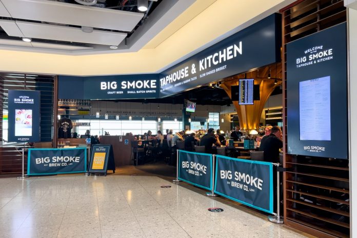 Review: Big Smoke Taphouse & Kitchen (Priority Pass Restaurant) at London Heathrow Airport