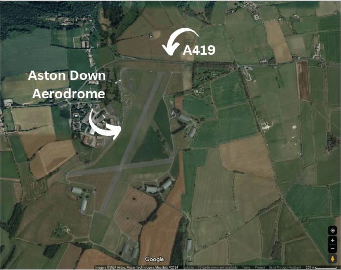 Fear of Landing – Motor Glider’s Unexpected Touchdown on the A419