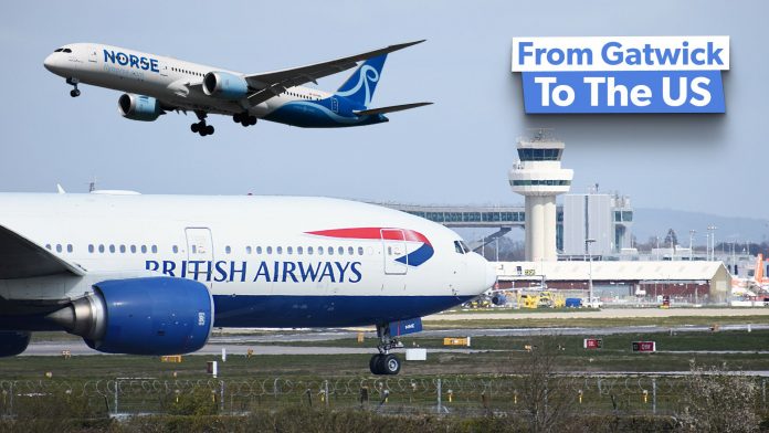 These Are The Airlines Connecting Gatwick With The US